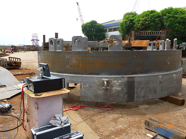 頻譜交流振動時效設備在動力機械上的應用